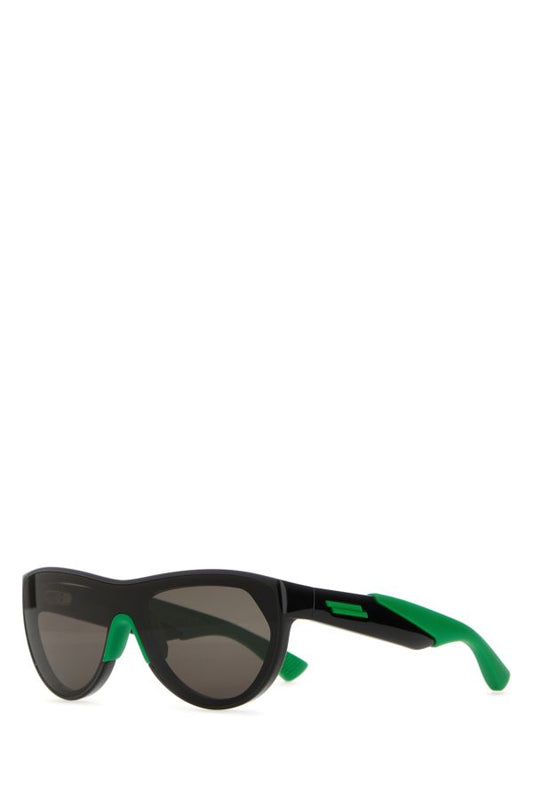 BOTTEGA VENETA | Two-tone acetate and rubber Mitre sunglasses