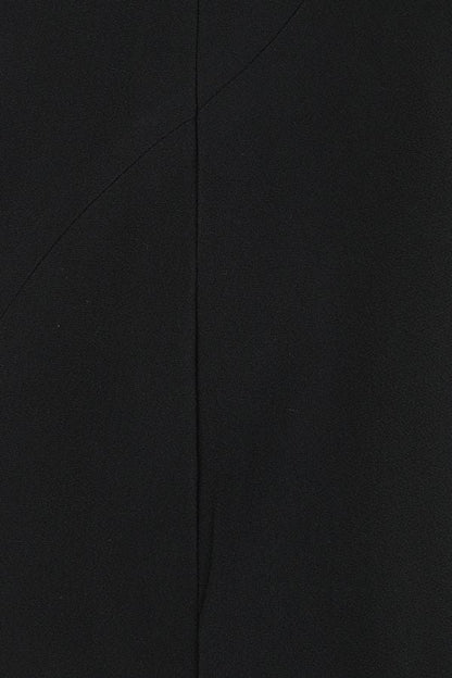 VERSACE | Black acetate blend dress