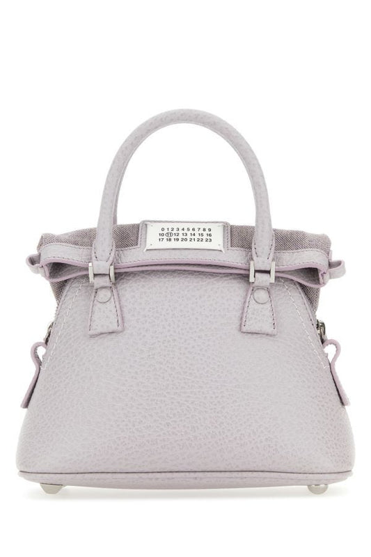 MAISON MARGIELA | Lilac leather micro 5AC handbag