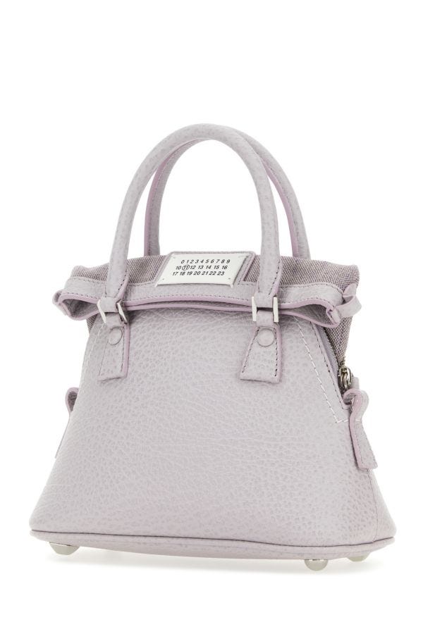 MAISON MARGIELA | Lilac leather micro 5AC handbag
