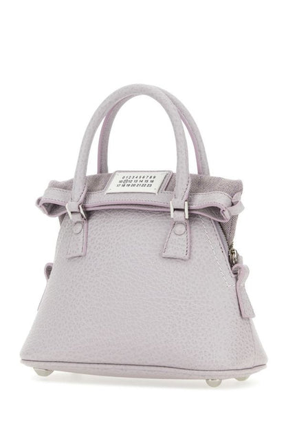 MAISON MARGIELA | Lilac leather micro 5AC handbag