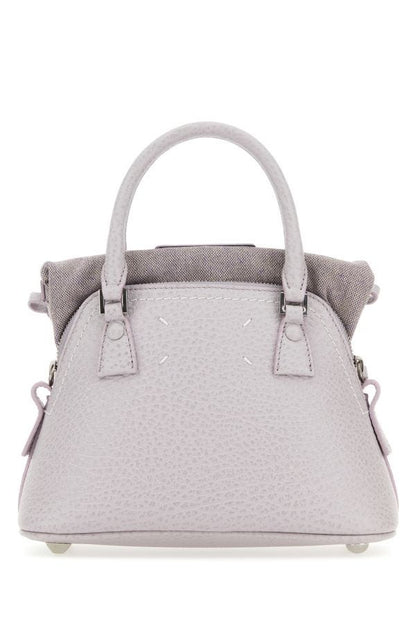 MAISON MARGIELA | Lilac leather micro 5AC handbag