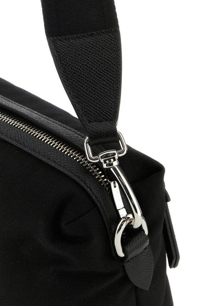 MAISON MARGIELA | Black canvas Glam Slam crossbody bag