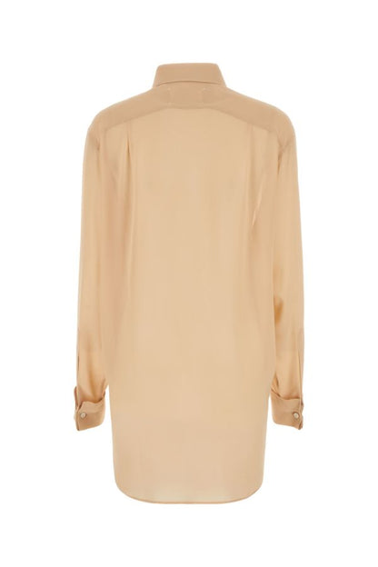 MAISON MARGIELA | Skin pink crepe shirt