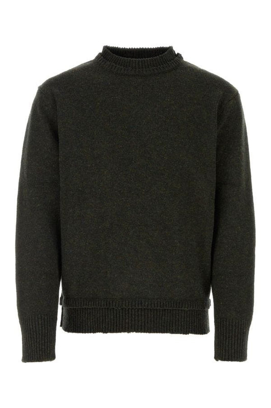 MAISON MARGIELA | Charcoal wool blend sweater