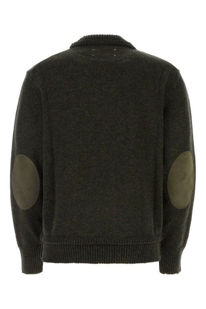 MAISON MARGIELA | Charcoal wool blend sweater