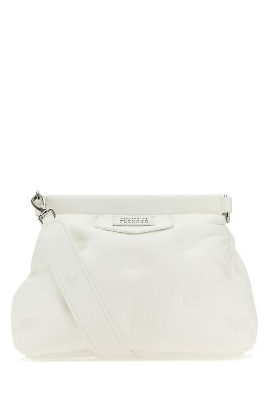MAISON MARGIELA | White nappa leather small Glam Slam Classique crossbody bag