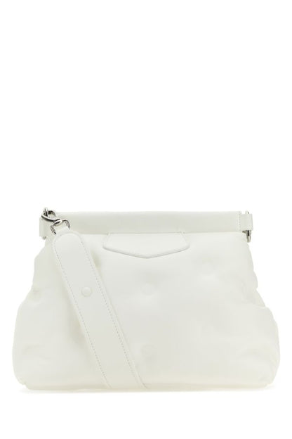 MAISON MARGIELA | White nappa leather small Glam Slam Classique crossbody bag