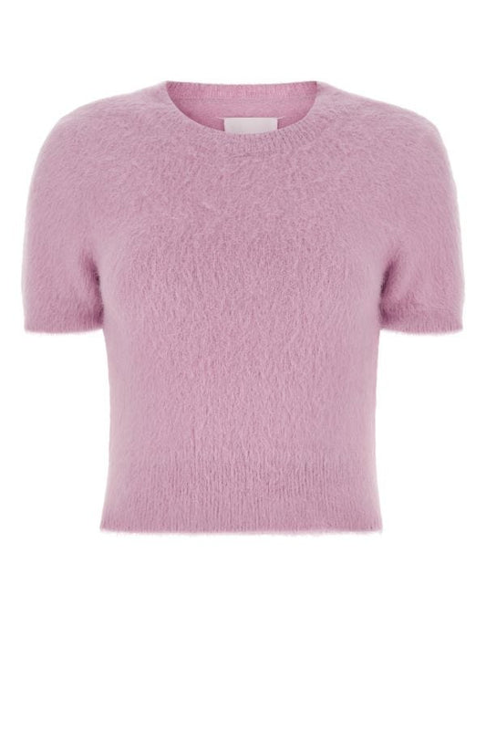 MAISON MARGIELA | Lilac angora blend sweater