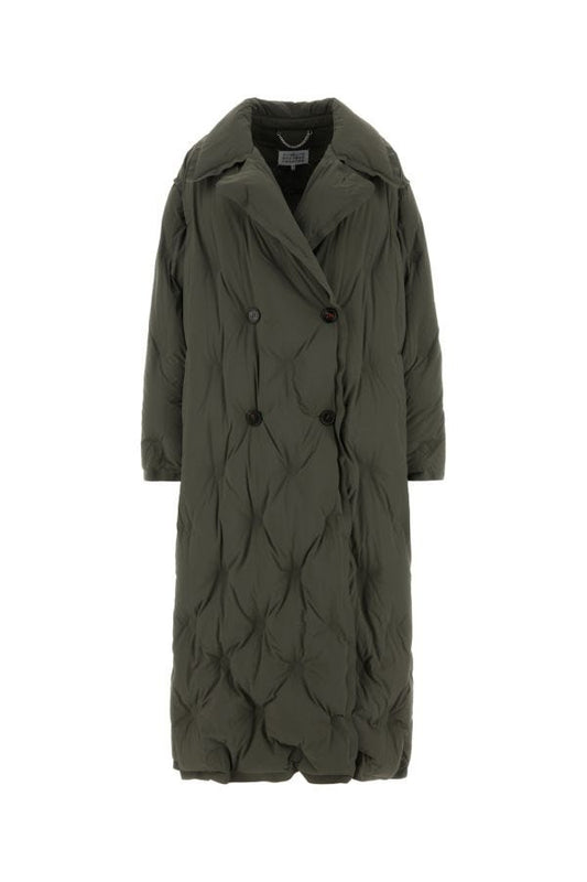MAISON MARGIELA | Sage green nylon padded jacket