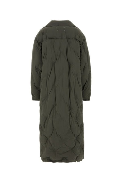 MAISON MARGIELA | Sage green nylon padded jacket