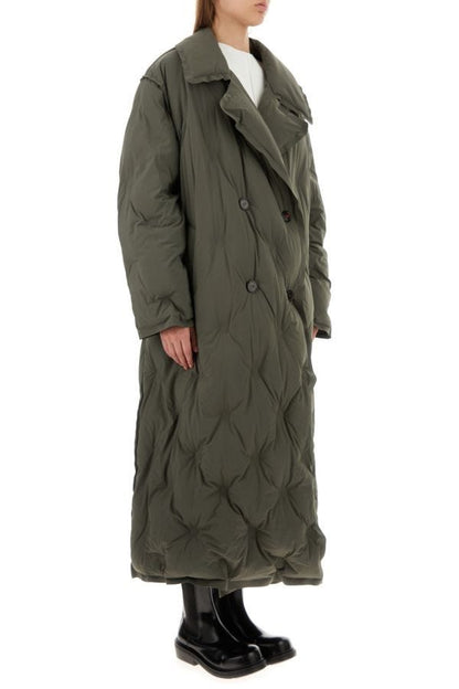 MAISON MARGIELA | Sage green nylon padded jacket