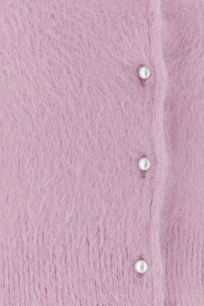 MAISON MARGIELA | Lilac Angora blend cardigan