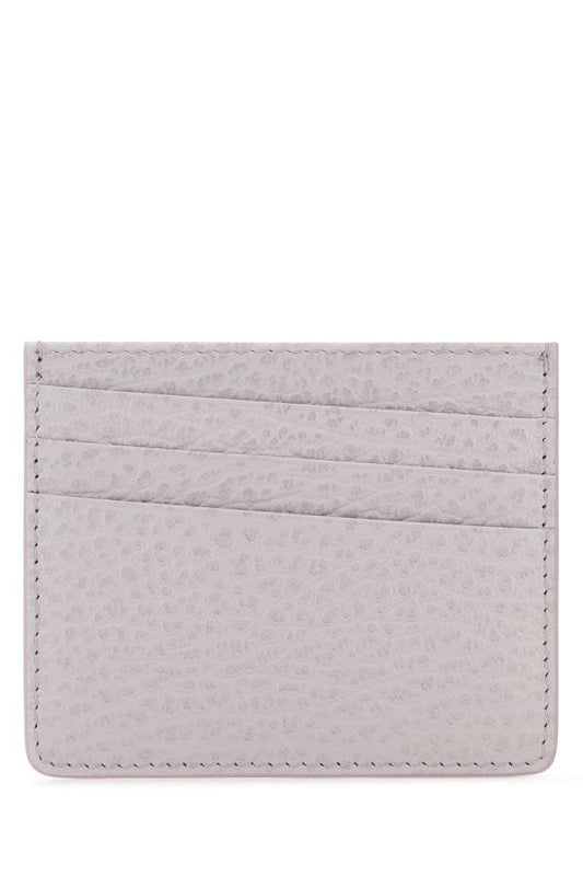 MAISON MARGIELA | Lilac leather Four Stitches cardholder