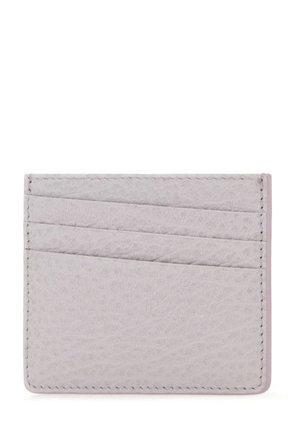 MAISON MARGIELA | Lilac leather Four Stitches cardholder