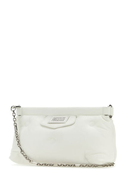 MAISON MARGIELA | White nappa leather Slam Red Carpet clutch