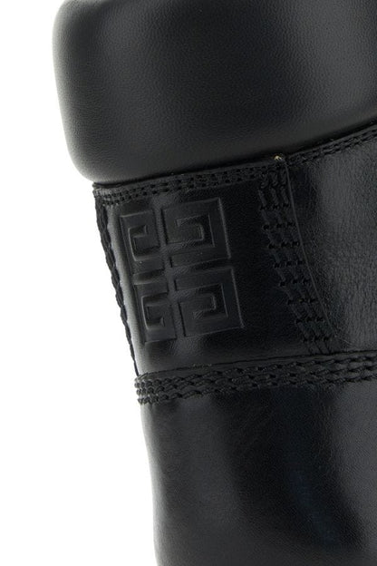 GIVENCHY | Black leather Show ankle boots
