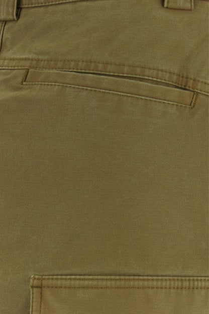 GIVENCHY | Army green cotton skirt