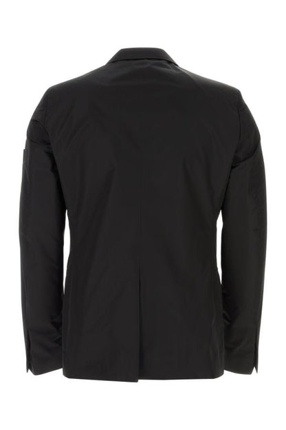 GIVENCHY | Black tech fabric blazer
