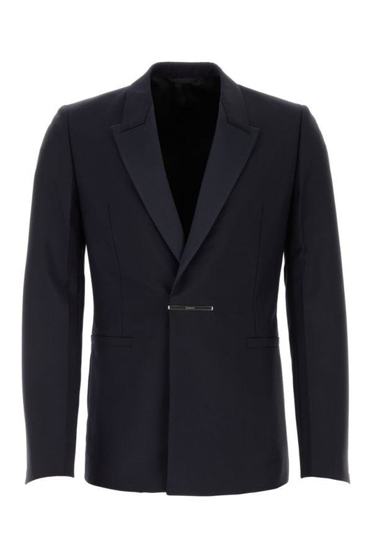 GIVENCHY | Midnight blue wool blend blazer