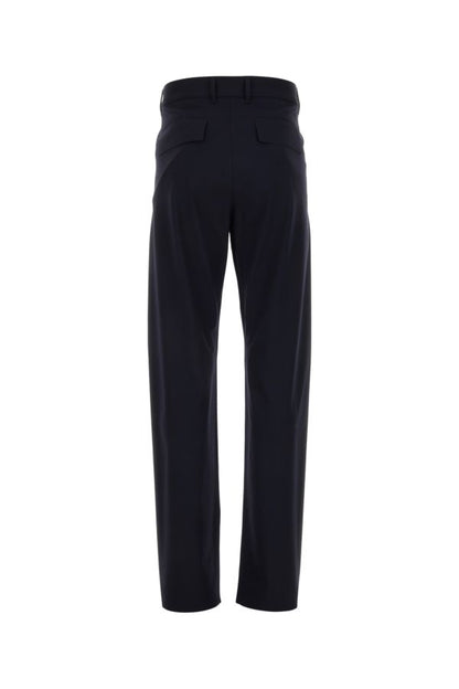 GIVENCHY | Navy blue stretch wool blend pant