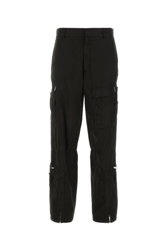 GIVENCHY | Black poplin cargo pant