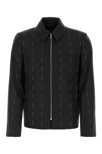 GIVENCHY | Embroidered twill blazer