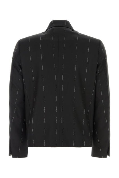 GIVENCHY | Embroidered twill blazer