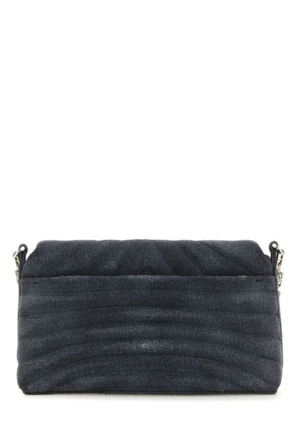 GIVENCHY | Black denim medium 4G Soft handbag