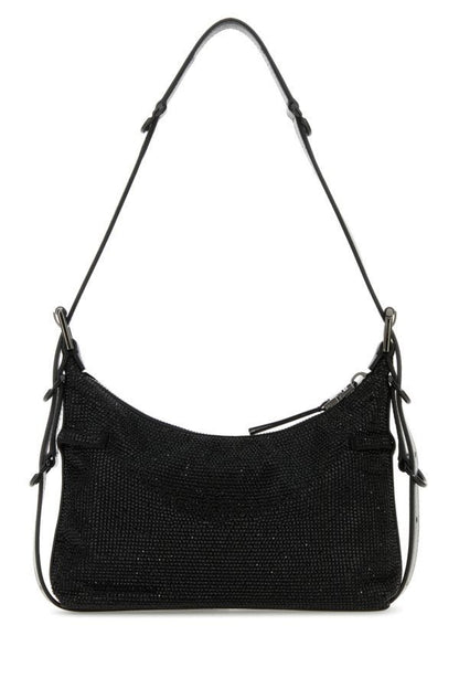 GIVENCHY | Black fabric mini Voyou shoulder bag