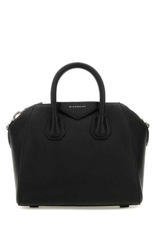 GIVENCHY | Black leather mini Antigona handbag