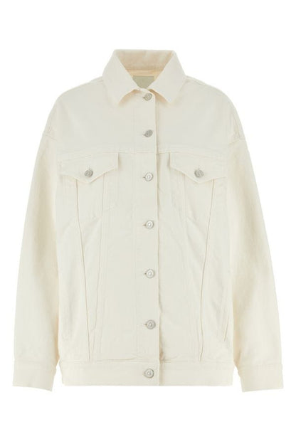 GIVENCHY | White denim oversize jacket