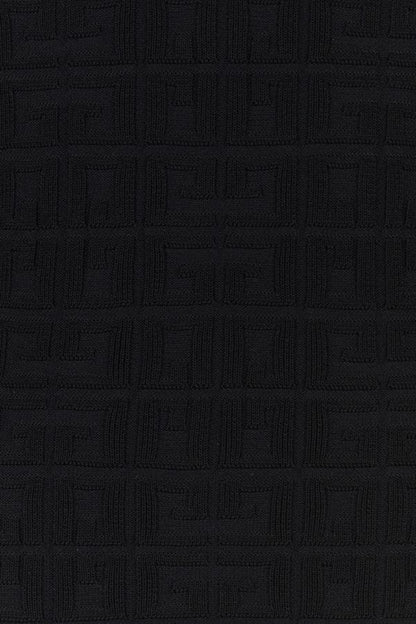 GIVENCHY | Black jacquard dress