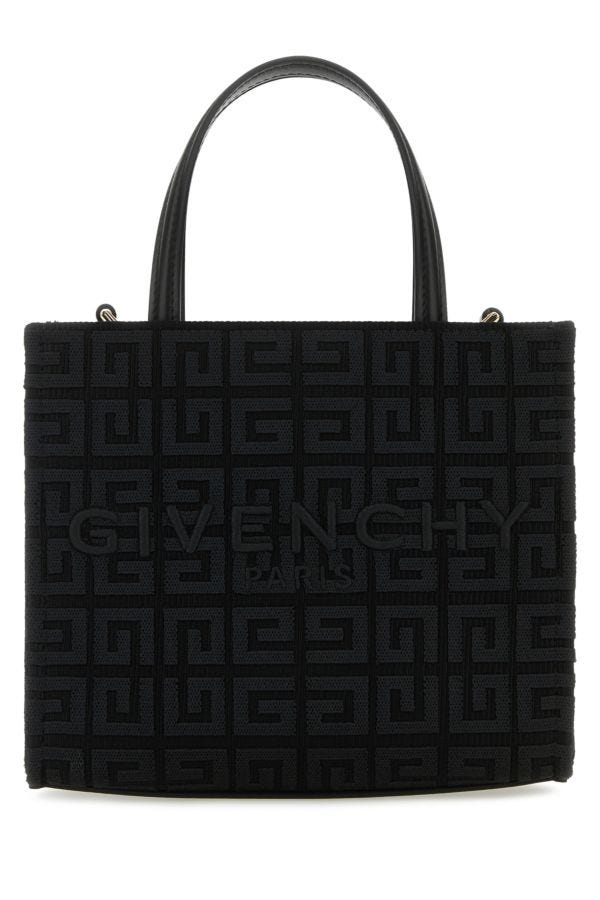 GIVENCHY | Black fabric mini G-Tote handbag