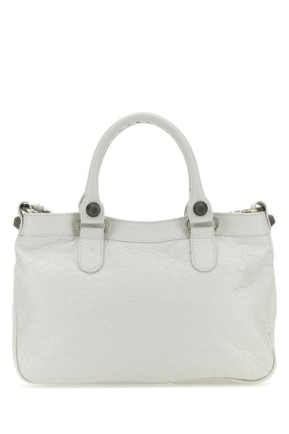 BALENCIAGA | White nappa leather Neo Cagole Tote M handbag