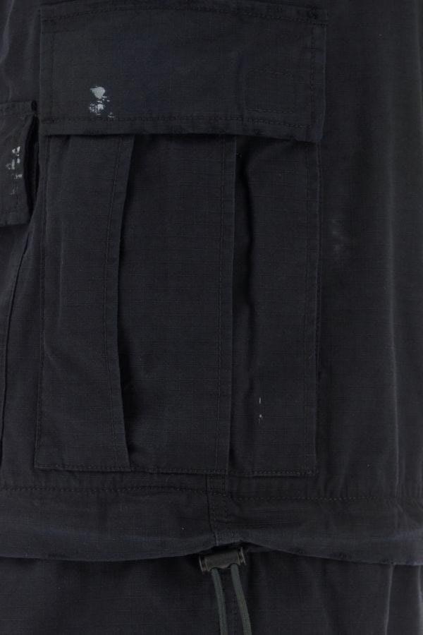 BALENCIAGA | Black cotton Knife Cargo pantaboots