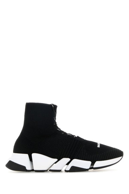 BALENCIAGA | Black tech knit Speed 2.0 Lace-Up sneakers