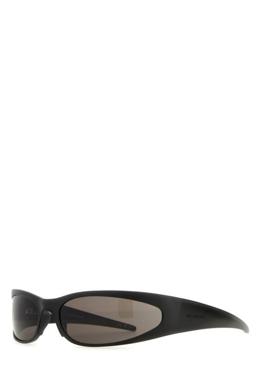 BALENCIAGA | Black aluminum Reverse Xpander 2.0 sunglasses