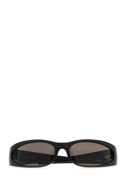BALENCIAGA | Black aluminum Reverse Xpander 2.0 sunglasses