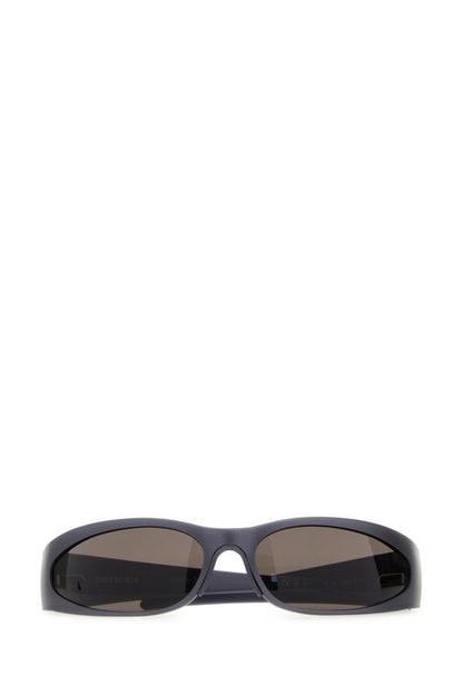 BALENCIAGA | Graphite aluminum Reverse Xpander 2.0 sunglasses