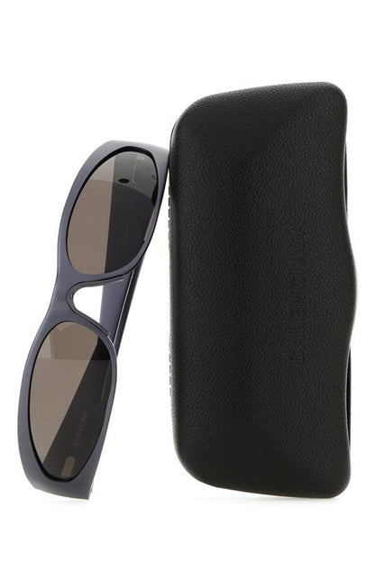 BALENCIAGA | Graphite aluminum Reverse Xpander 2.0 sunglasses