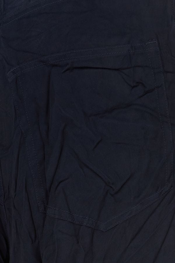 BALENCIAGA | Dark bue satin 5 Pocket pant