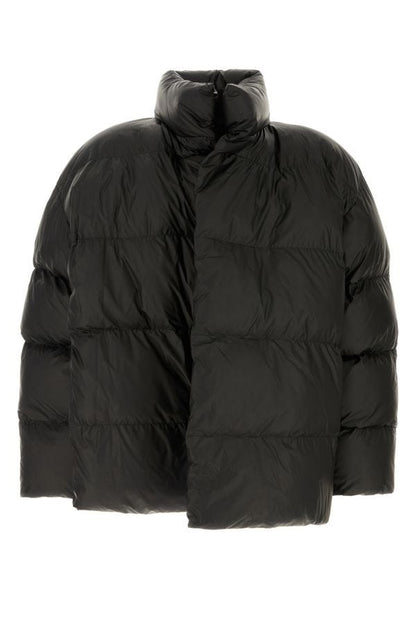 BALENCIAGA | Black nylon padded jacket