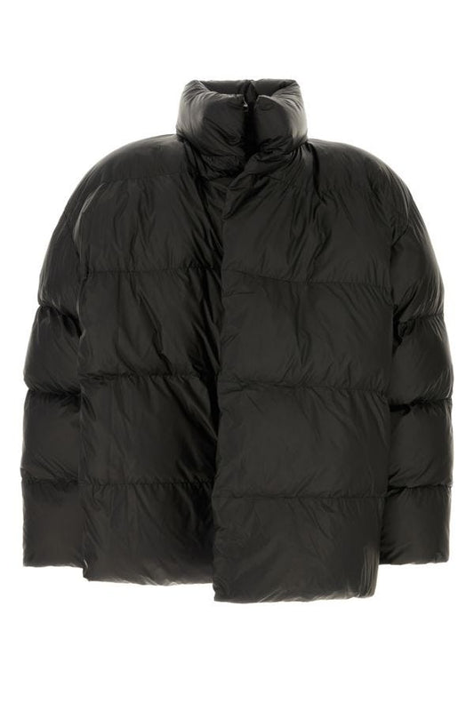 BALENCIAGA | Black nylon padded jacket