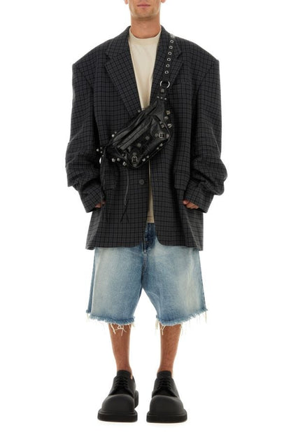BALENCIAGA | Embroidered polyester blend oversize blazer