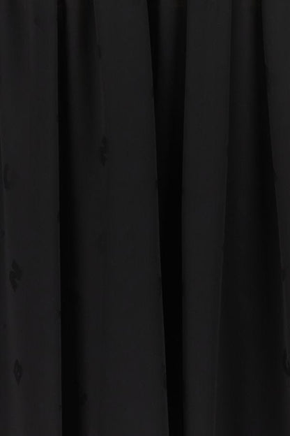 BALENCIAGA | Black satin skirt