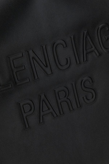 BALENCIAGA | Black leather large Mary-Kate shopping bag