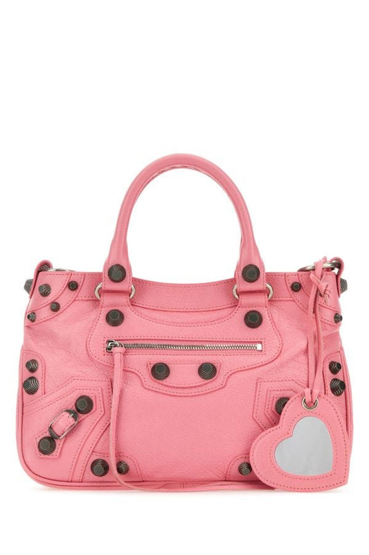 BALENCIAGA | Pink nappa leather Neo Cagole Tote M handbag