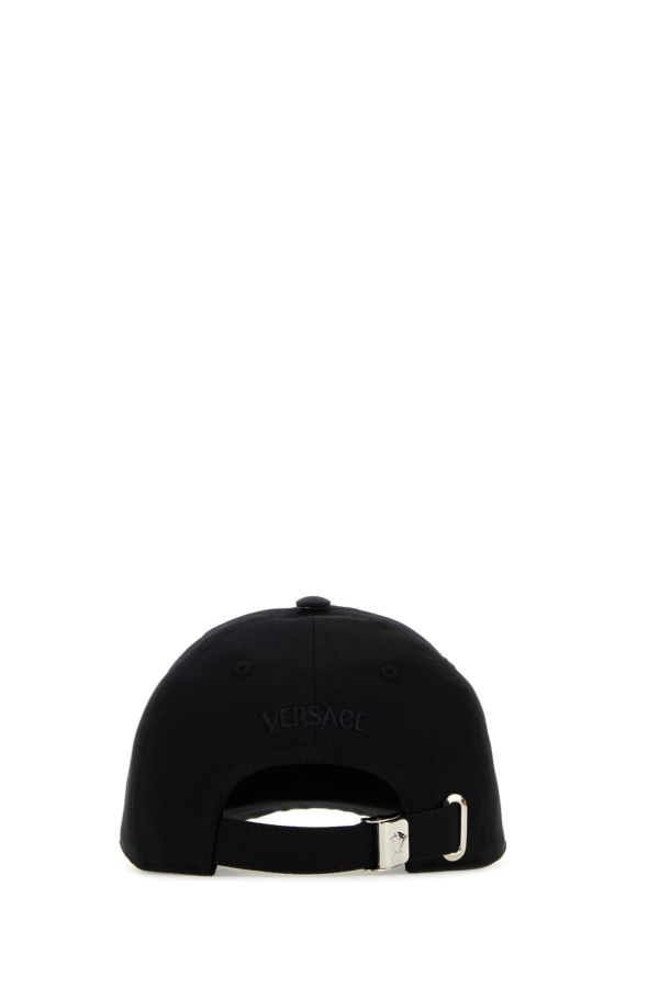 VERSACE | Black cotton baseball cap