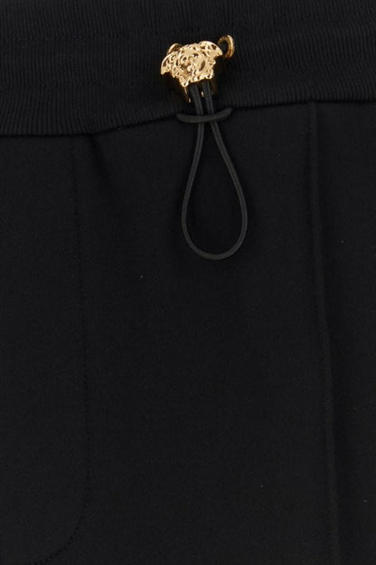 VERSACE | Black cotton pant